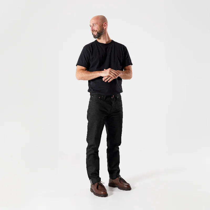 Jeans for Men with Skinny LegsThe SlimR - Slim Tapered - Double Black Selvedge