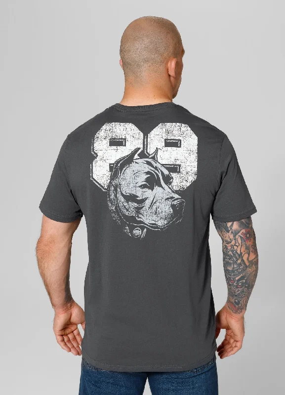 Men's Shirts with Spread CollarsMen's T-Shirt DOG 89 - Graphite