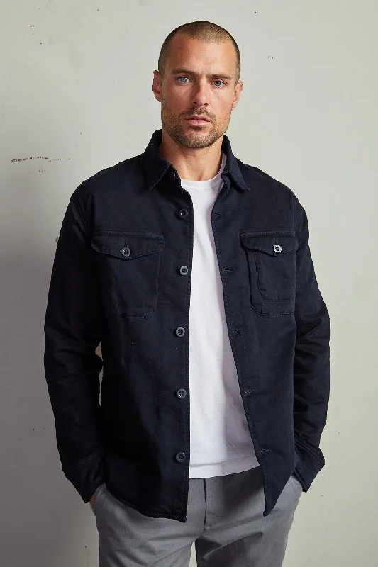 Men's Coats for Winter SportsEUGENE BUTTON-UP JACKET