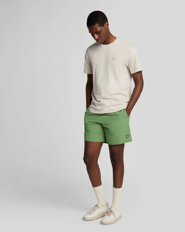 Men's Pants with Graphic PrintsPlain Swim Shorts