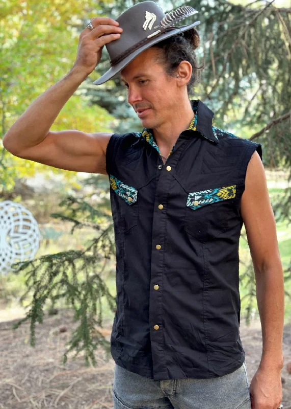 Men's Organic Cotton Shirts for Eco-ConsciousnessSleeveless Gayya Shirt