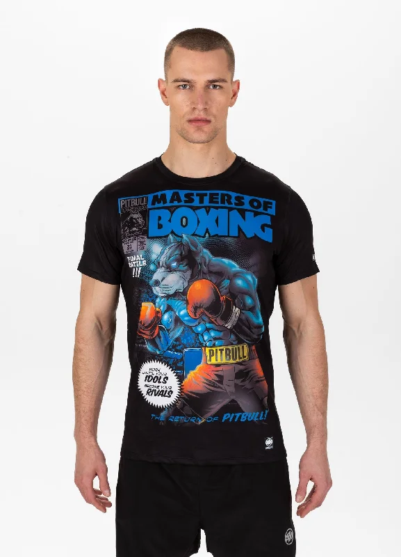Men's Shirts with Chest PocketsT-Shirt Mesh Performance Pro plus Masters Of Boxing