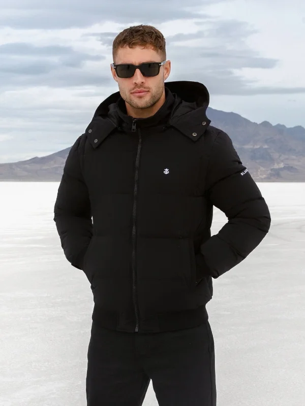 Men's Coats with ZippersUltimate Puffer Coat - Black