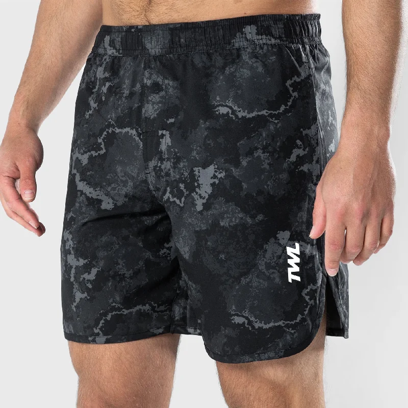 Men's Pants with Slant PocketsTWL - MEN'S FLEX SHORTS - BLACK ONYX