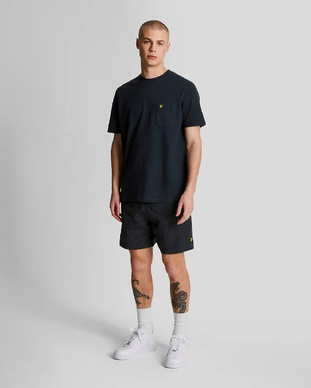 Men's Button-Fly Pants for a Traditional TouchPlain Swim Shorts