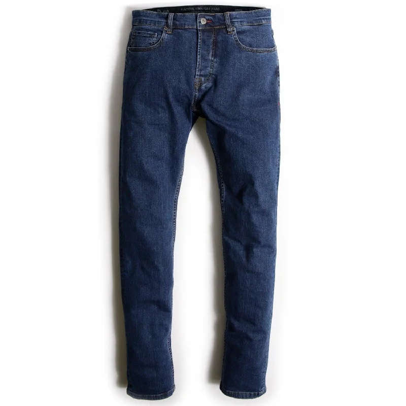 Elegant Men's JeansSlim Fit Jeans Mid Wash