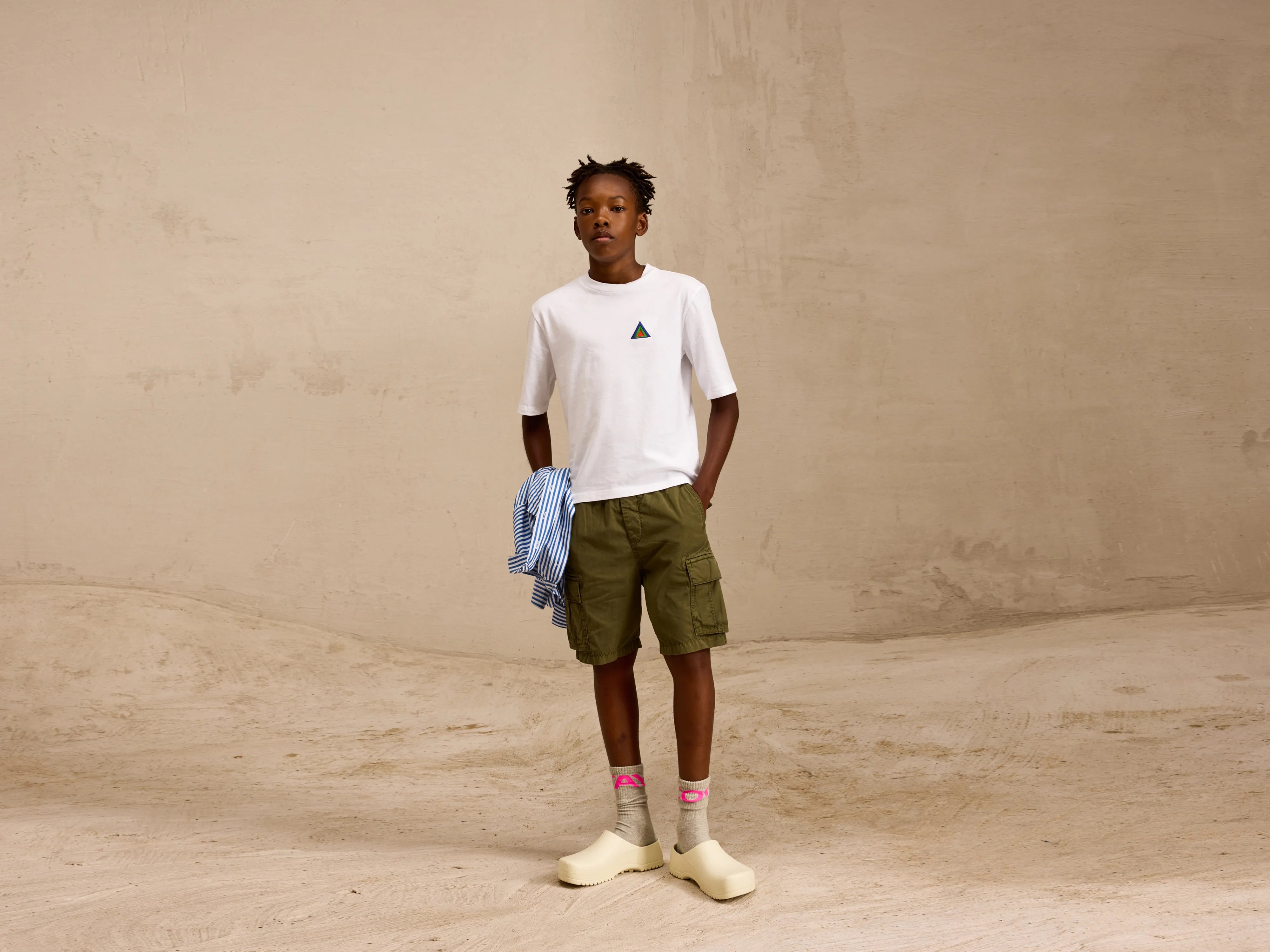 Men's Shirts with Bow TiesMilow short-sleeve t-shirt (251 / B / WHITE)