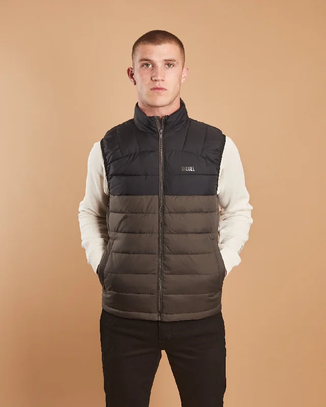 Men's Coats for Winter CampingThor Gilet Peat Moss