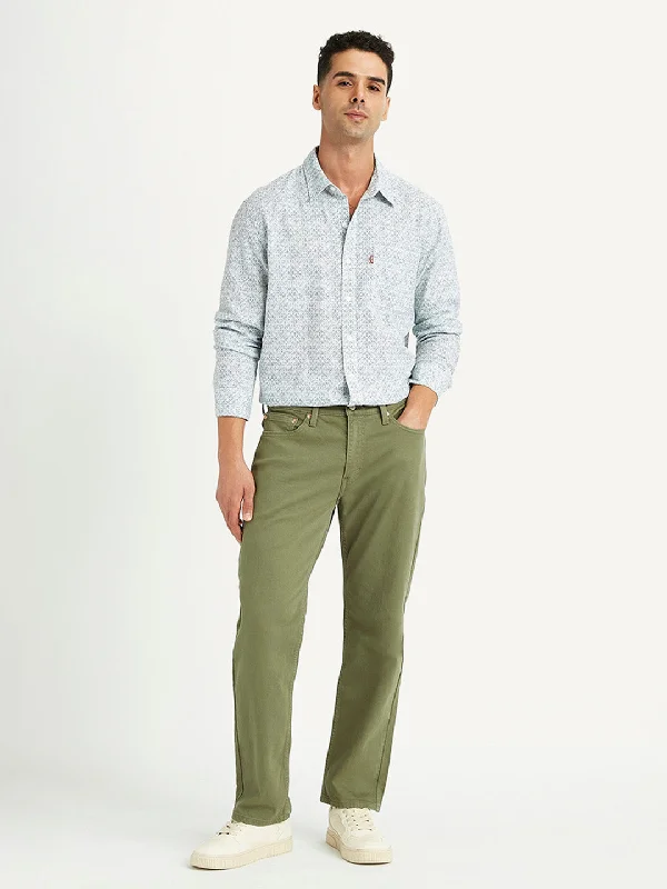Casual Men's JeansMen's 541 Tapered Fit Olive Jeans