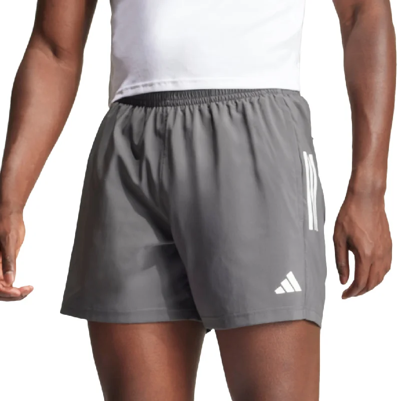 Men's Pants with Moisture-Wicking Propertiesadidas Own The Run 7 Inch Mens Running Shorts - Grey