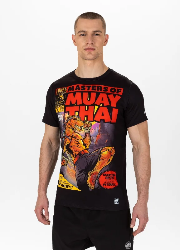 Comfortable Men's Polo ShirtsT-Shirt Mesh Performance Pro plus Masters Of Muay Thai