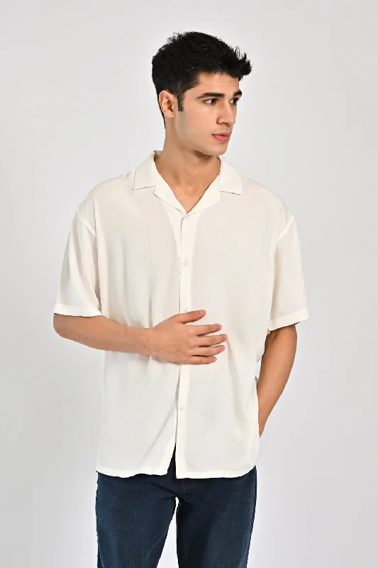 Men's Custom Dress Shirts for a Personalized FitJACQUARD BAGGY FIT SHIRT