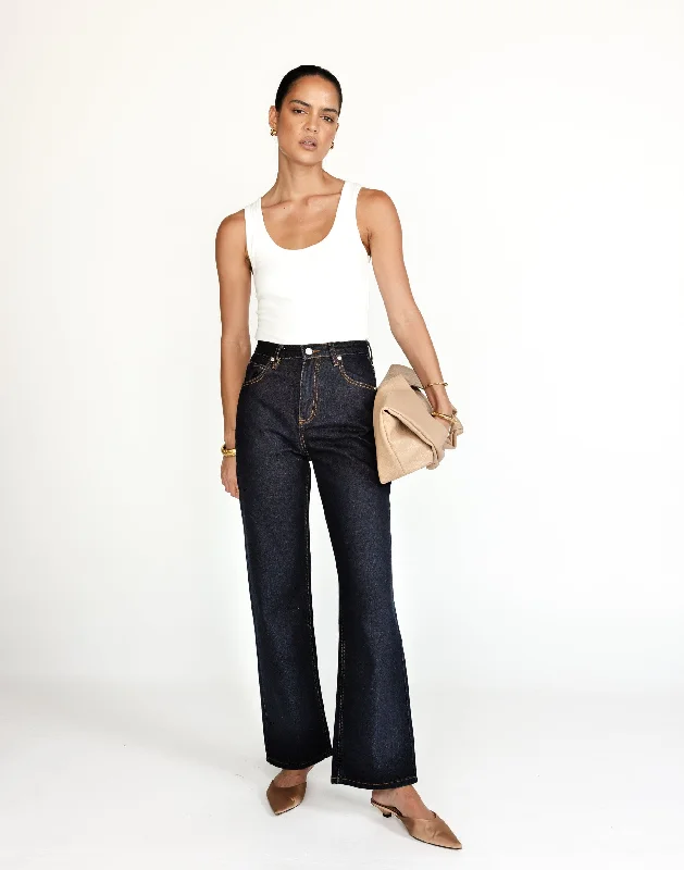 Yoked Back Men's JeansCole Jeans (Midnight)