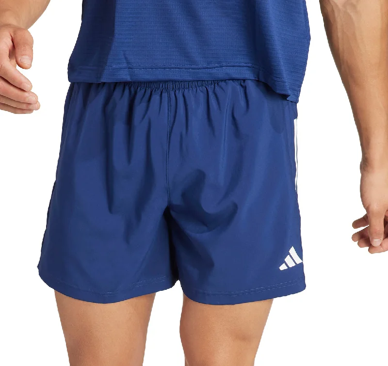 Men's Dress Pants for Special Eventsadidas Own The Run 5 Inch Mens Running Shorts - Blue