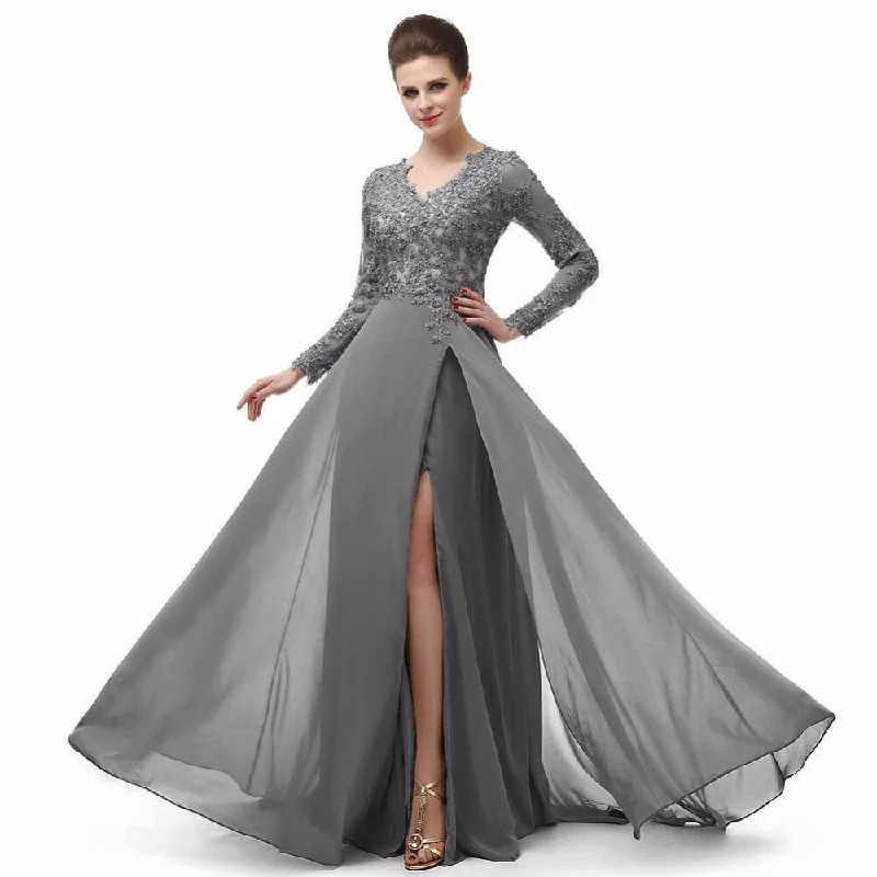 women's stretch dressesLong Sleeves Lace Mother of the Bride Dress Women Wedding Party Gown Long Evening Gown women's stretch dressesLong Sleeves Lace Mother of the Bride Dress Women Wedding Party Gown Long Evening Gown