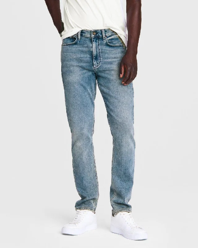 Flexible Stretch Men's JeansFit 2 Loopback Denim Jeans