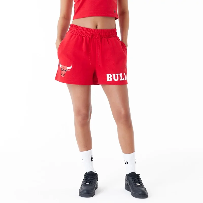 Men's Pants with Ripped and Distressed DetailsChicago Bulls Womens NBA Team Logo Red Shorts Men's Pants with Ripped and Distressed DetailsChicago Bulls Womens NBA Team Logo Red Shorts