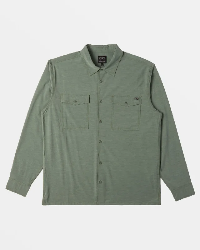 Men's Smart Casual Shirts for Business Casual SettingsBillabong Surftrek L/S Shirt-Fern Men's Smart Casual Shirts for Business Casual SettingsBillabong Surftrek L/S Shirt-Fern