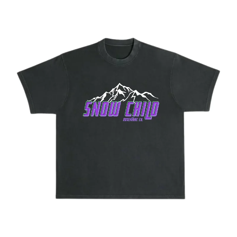 Men's Shirts with Roll-Up SleevesKIDS 90'S NEON TEE