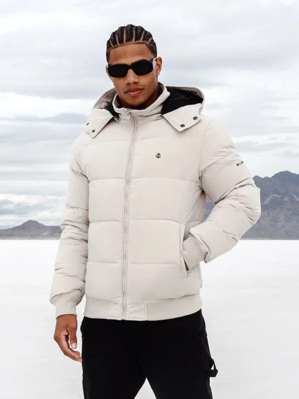 Men's Coats with Belted WaistsUltimate Puffer Coat - Off White