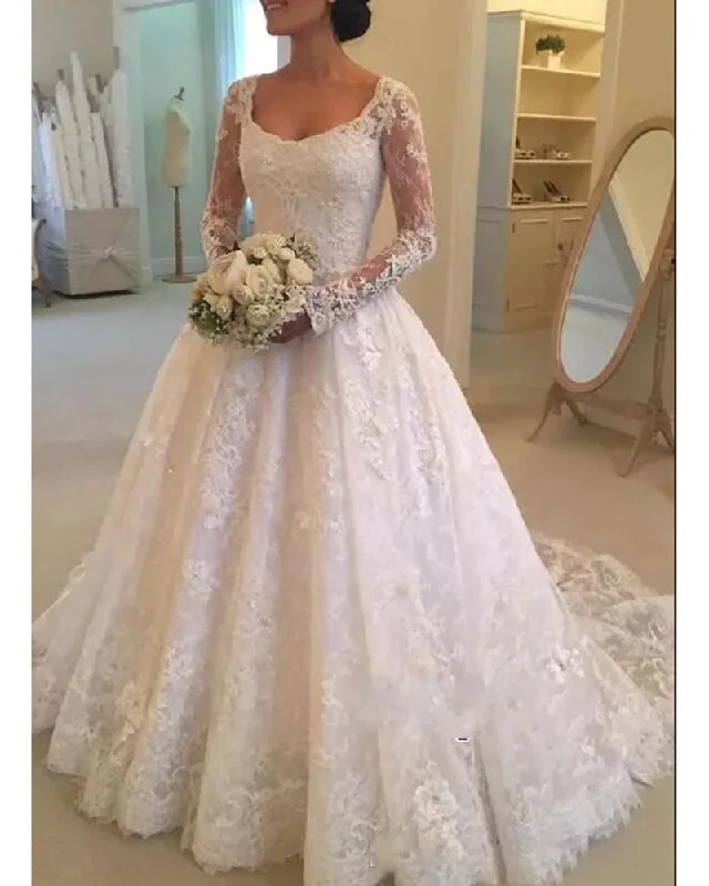 Bell-Sleeve DressHigh Quality Lace Wedding dress Long Sleeves Vintage Robe De Mariee WD888 Bell-Sleeve DressHigh Quality Lace Wedding dress Long Sleeves Vintage Robe De Mariee WD888