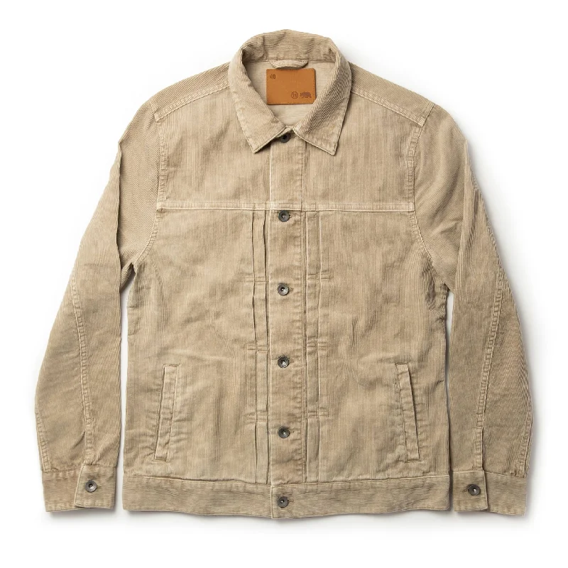 Men's Coats with Quick-Dry FabricThe Dispatch Jacket in Khaki Cord