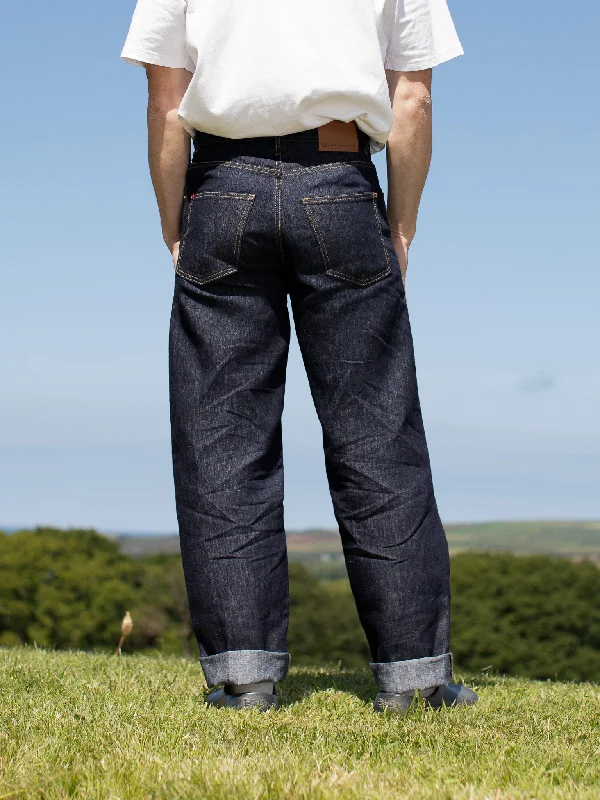 Classic Men's Jeans StyleSlimR - Slim Tapered - Japanese Linen Denim