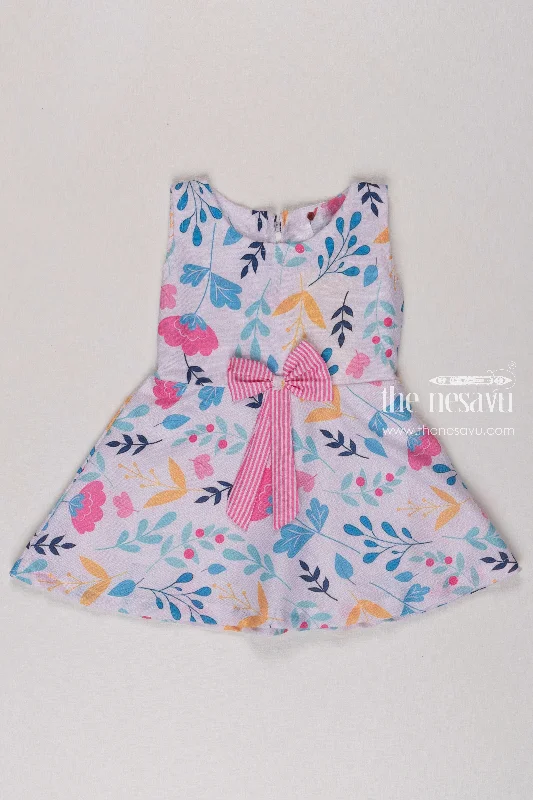 Custom DressWhimsical Garden Party ALine Frock for Girls