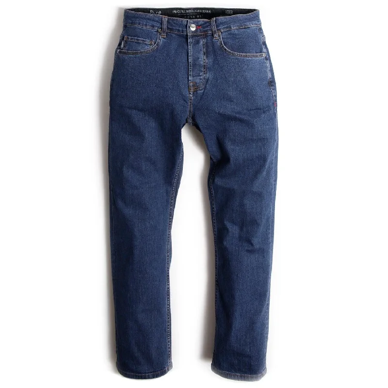 High-Quality Men's JeansLoose Fit Jeans Mid Wash