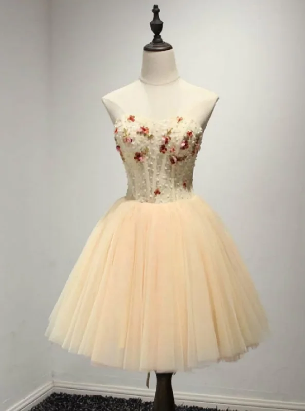 Velveteen DressFancy A Line Homecoming Dress Sweetheart Homecoming Dresses