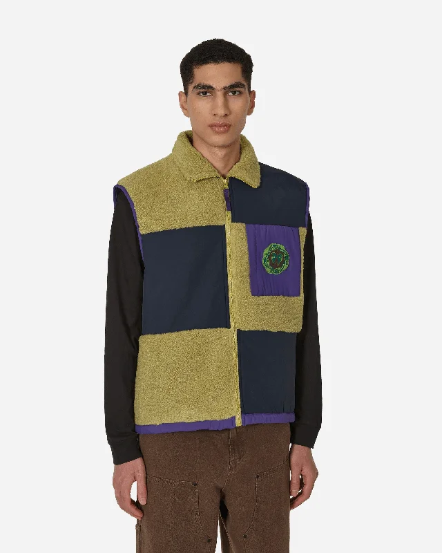 Essential Men's Puffer JacketsPaneled Field Vest Multicolor