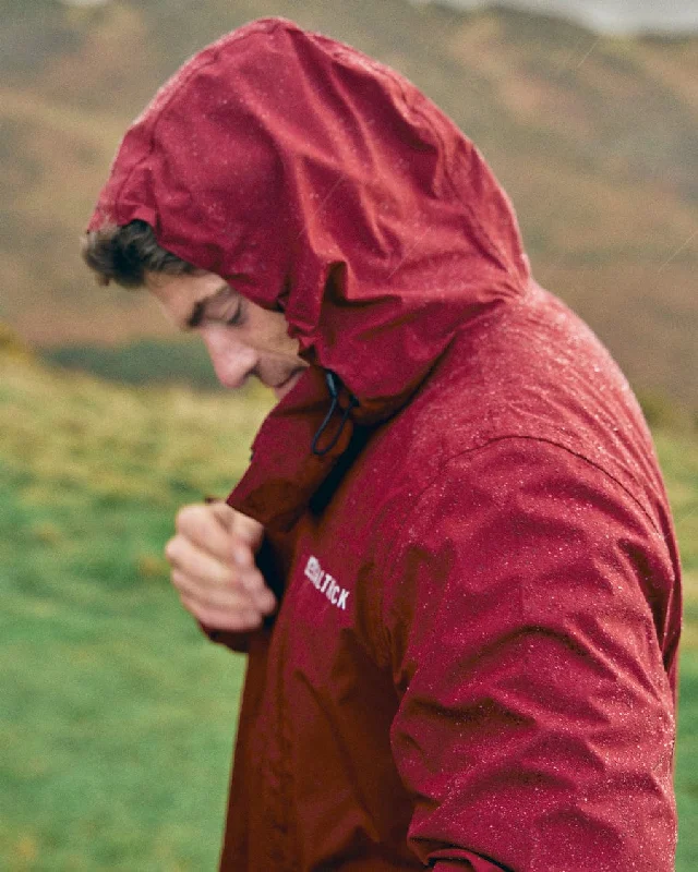 Men's Coats for Snowy WeatherWhistler II - Mens Waterproof Hooded Jacket - Red