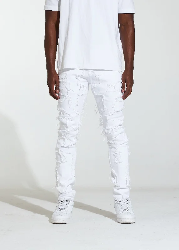 New Arrival Designer Men's JeansEdison Denim (White)