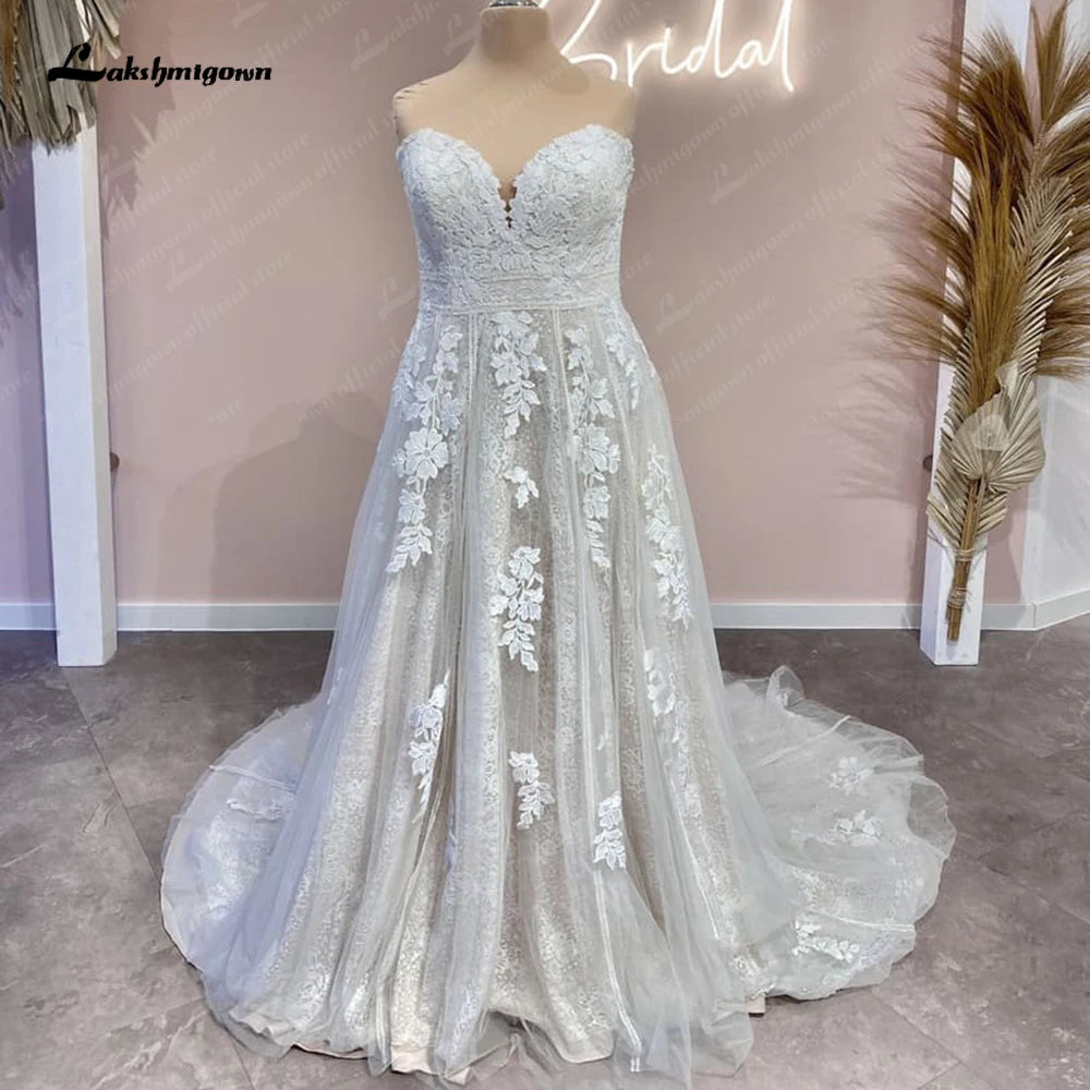 women's bridesmaid dressesRoycebridal Women Glitter Wedding Dress Sweetheart 2025 Sparkly Bridal Boho Wedding Gowns Lace Appliques vestidos para mujer women's bridesmaid dressesRoycebridal Women Glitter Wedding Dress Sweetheart 2025 Sparkly Bridal Boho Wedding Gowns Lace Appliques vestidos para mujer