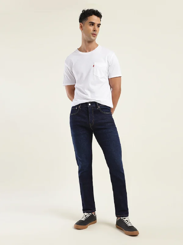 Men's Straight-Leg Jeans in Dark WashMen's 512 Indigo Slim Tapered Fit Jeans