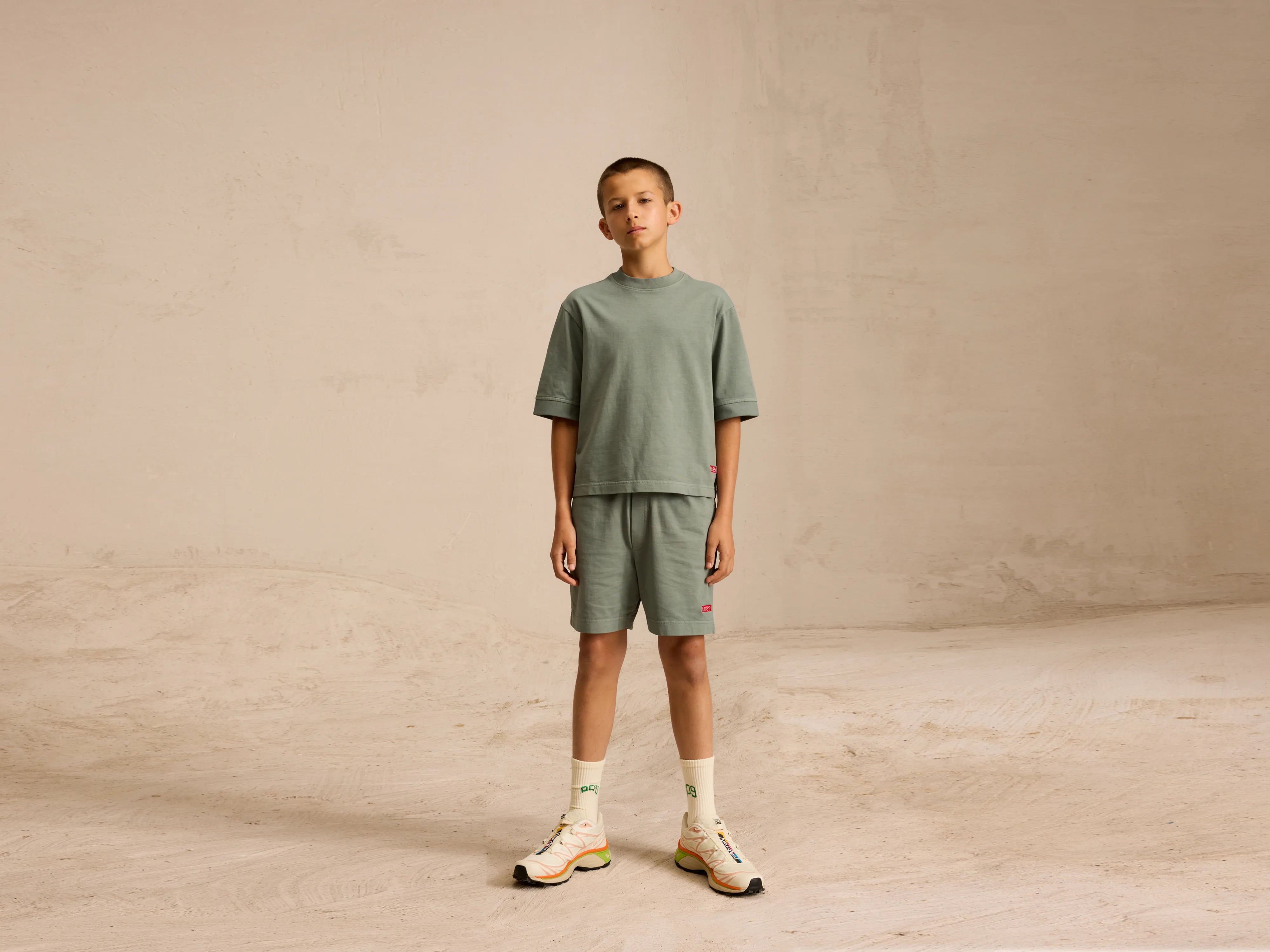 Men's Shirts with Patchwork SleevesCursty short-sleeve t-shirt (251 / B / LIMESTONE) Men's Shirts with Patchwork SleevesCursty short-sleeve t-shirt (251 / B / LIMESTONE)