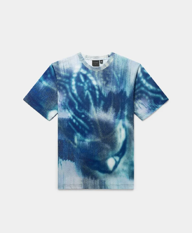 Comfortable Men's Polo ShirtsBlue Braids T-Shirt