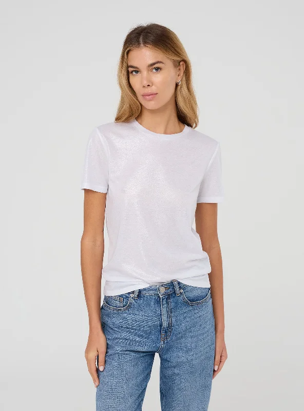 Men's Shirts with Double-Breasted DesignsWoman Short-sleeved T-shirt