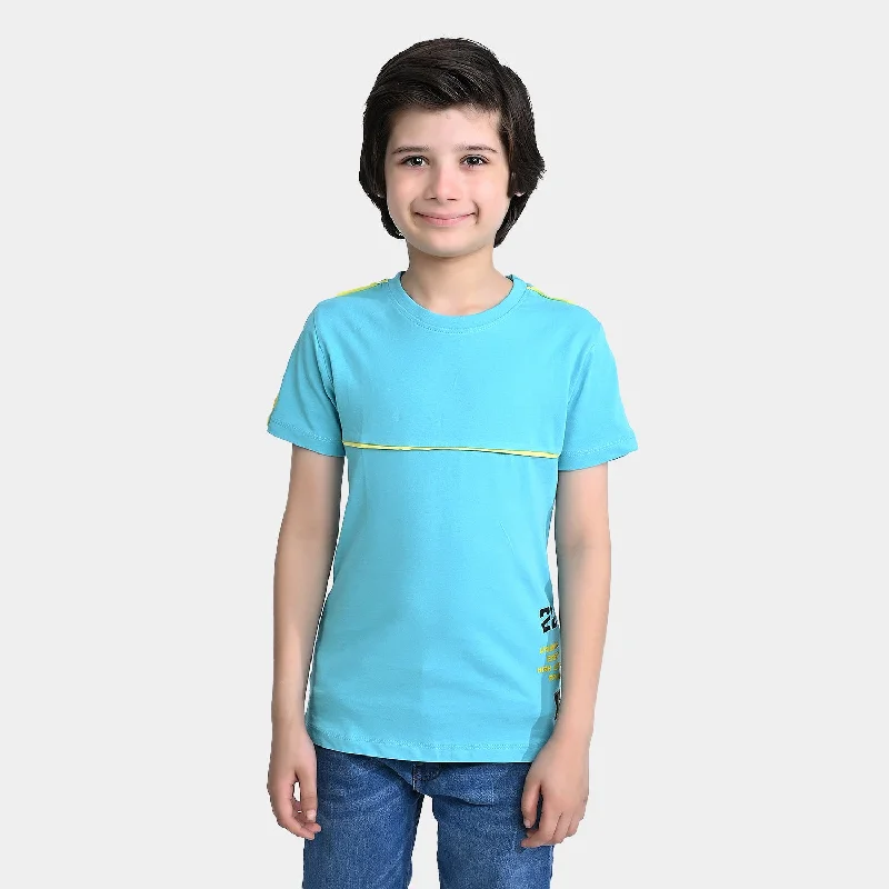 Men's Short-Sleeved ShirtsBoys Slub Jersey T-Shirt Unlimited-Capri