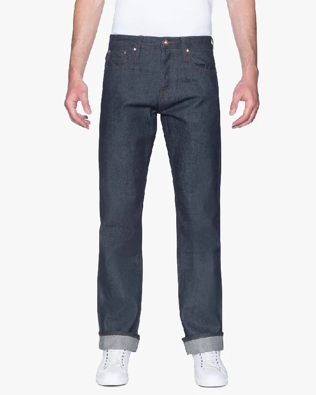 Designer Skinny Men's JeansUnbranded UB301 Straight Fit Mens Jeans - 14.5oz Indigo Selvedge Designer Skinny Men's JeansUnbranded UB301 Straight Fit Mens Jeans - 14.5oz Indigo Selvedge