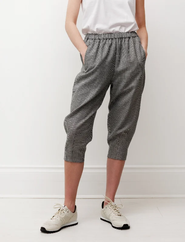 Houndstooth Volume Pants