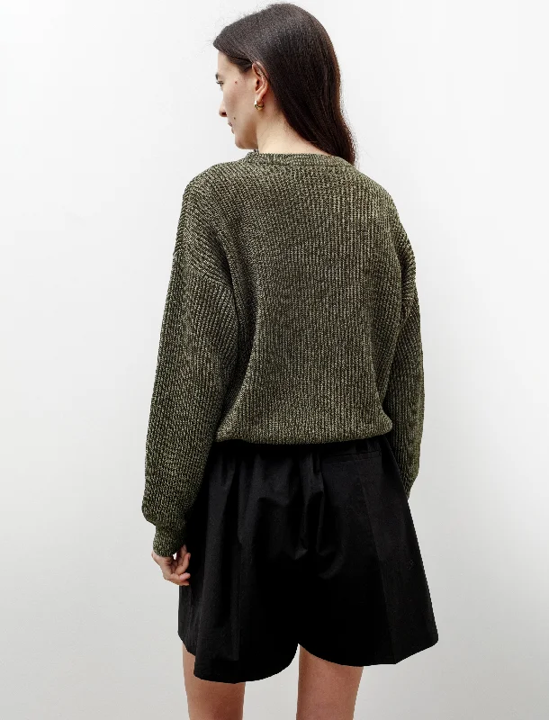 Washi Paper Sweater Olive