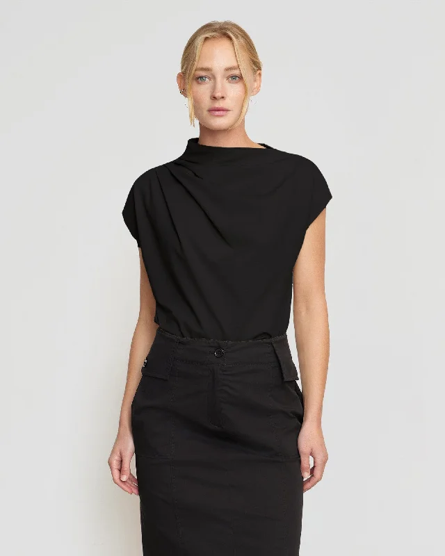 Kenny Asymmetric-Neck Tee