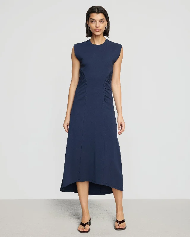 Lenox Side-Ruched Dress