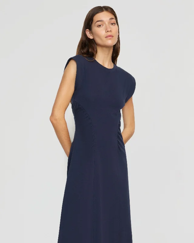 Lenox Side-Ruched Dress