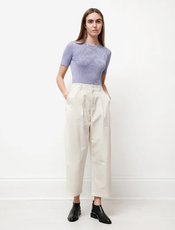 Pleat Pant Natural