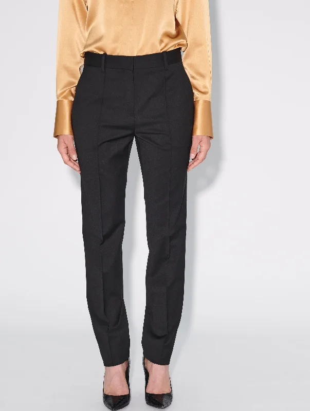 Roxy wool gabardine suit trousers