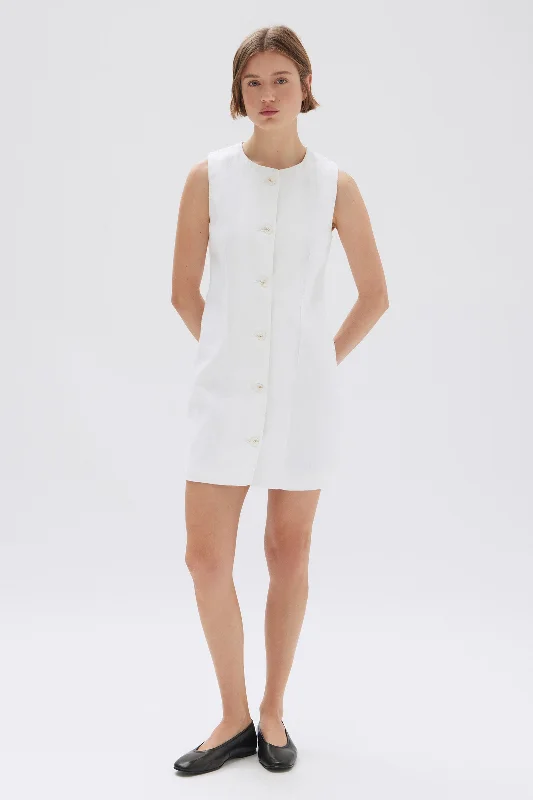 Coralie Linen Mini Dress