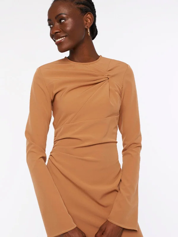 ESCAPADE maxi dress - caramel