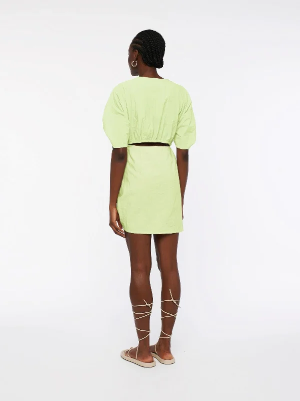 OCEANA mini dress - lemonade